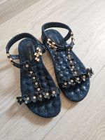 Damen Sommer Schuhe Sandalen Blumen strass Niedersachsen - Twistringen Vorschau