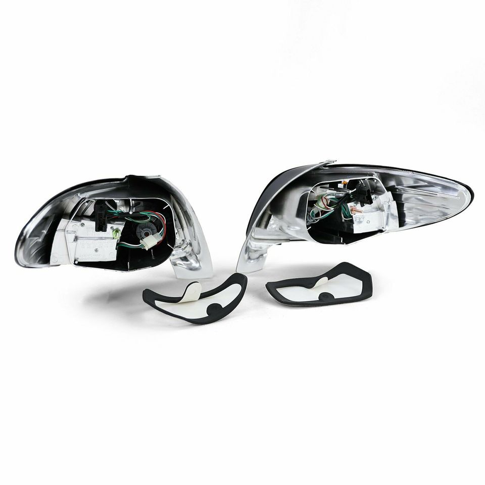 Peugeot 206 3 + 5-türig Led Rückleuchten schwarz chrom ab BJ 98 in Calden