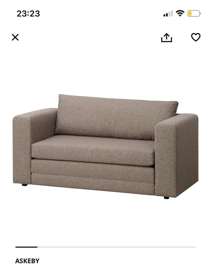 Ausklappbares Sofa Couch Ikea in Kirkel