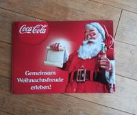 RETRO Style: Coca-Cola Schild aus Metall, unbenutzt, Top Zustand Niedersachsen - Gehrden Vorschau