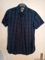 G-Star Raw Hemd Kurzarm Gr.S Blau/Schwarz selten getragen Hessen - Hünfelden Vorschau
