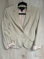 H&M detaillierter Blazer sandfarben/beige Bayern - Dietersburg Vorschau