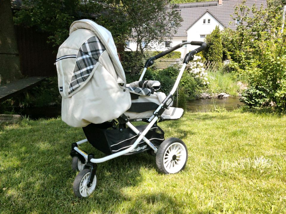 Kinderwagen mit 2 Wechselaufsätzen in Dorfchemnitz