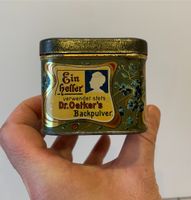 Antik alt Cacao Blechdose dr oetker Kaiser Kakao wurzener 1900 Nordrhein-Westfalen - Kierspe Vorschau