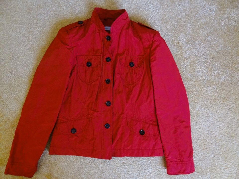 Blazer, Kurzjacke, Damenjacke, Gr.40 rot Jacke Übergang in Fürth