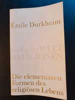 Die elementaren Formen des religiösen Lebens - E. Durkheim München - Schwabing-West Vorschau