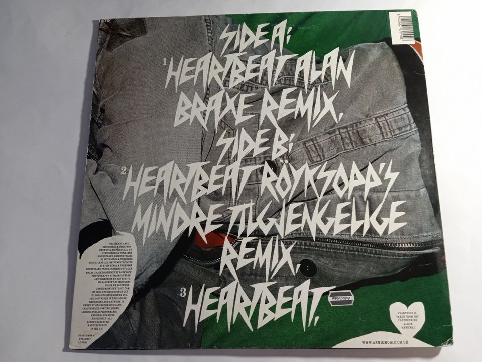 Vinyl / Schallplatte ANNIE  "Heartbeat" in Leipzig