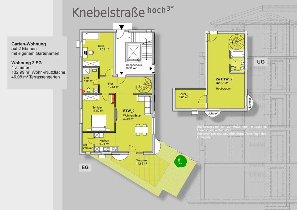 *NEUBAU* Große 4 Zimmer Garten-Wohnung - individueller Wunschgrundriss - Kinderzuschuss, KfW-Förderung plus 5% Steuerabschreibung in Nürnberg (Mittelfr)
