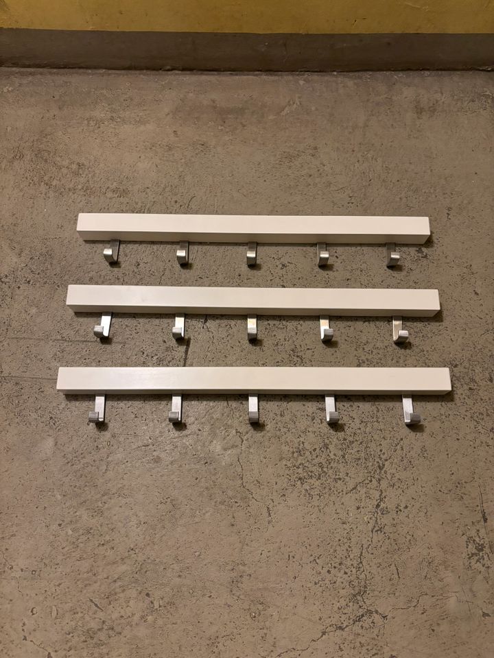 3 x IKEA Tjusig Garderobenhänger | Weiß | Sehr guter Zustand in München