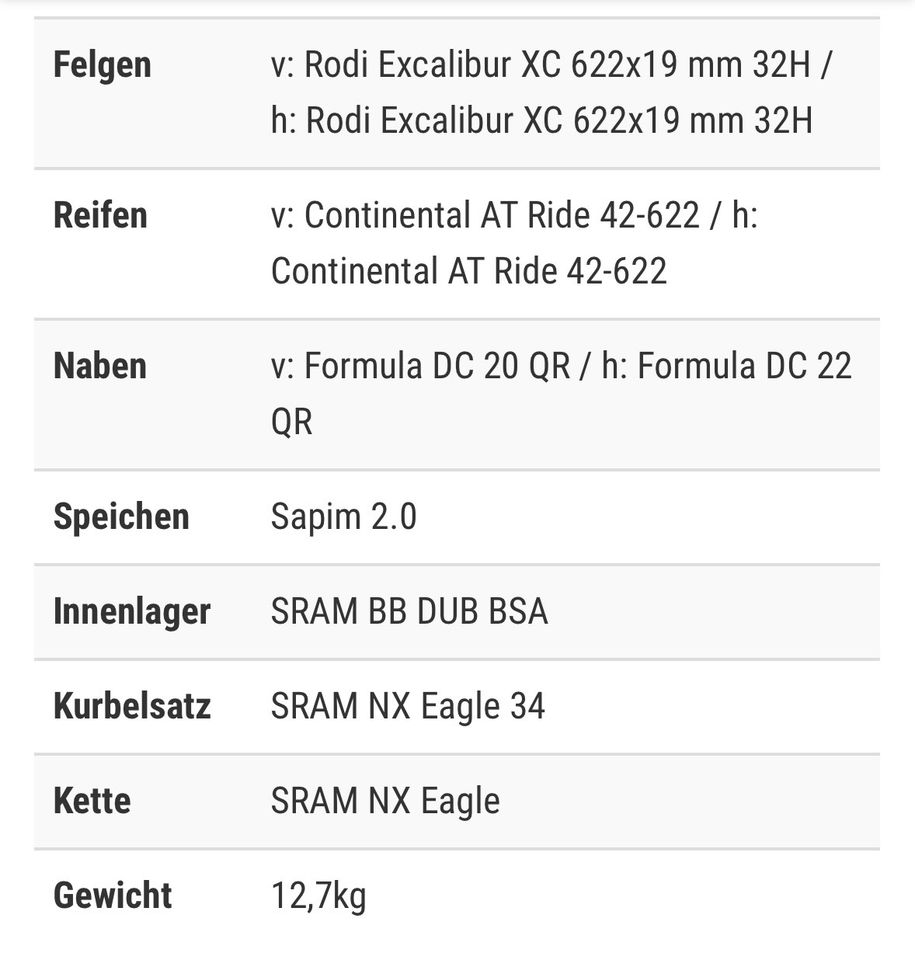 Ghost Square Cross 4.8 Crossbike 28 Zoll in Barbing