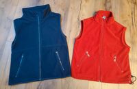 Trigema Fleeceweste Gr 110 116 Fleecejacke rot blau Niedersachsen - Wolfsburg Vorschau