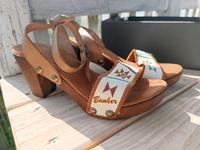 BUNKER SOMMER SANDALEN ETHNO ABSATZ GR37  NEU Hessen - Berkatal Vorschau
