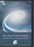 DIE 4 TAGE UMSATZ-MASCHINE EMAIL-MARKETING LAMBERT DVD Rheinland-Pfalz - Gutenacker Vorschau