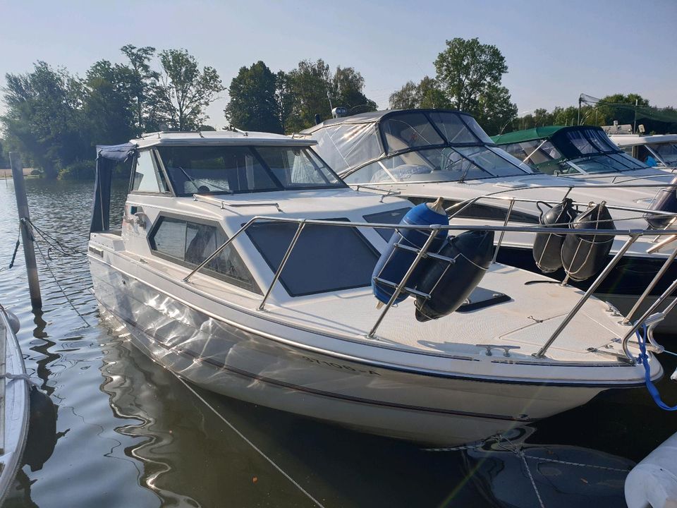 Motorboot Sportboot Angelboot Bayliner Tausch Inzahlungnahme in Beetzsee