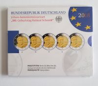 2-Euro-Sammlermünzenset PP 100. Geburtstag Helmut Schmidt Saarland - Perl Vorschau