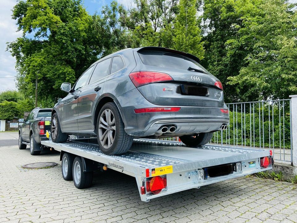 PKW-Anhänger Autotransporter Auto-Anhänger 3,5t mieten leihen in München