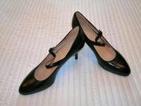 41 NEU LEDER HIGH HEELS PUMPS SCHWARZ 5th Avenue Nordrhein-Westfalen - Herne Vorschau