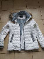 Damen Winterjacke weiß/grau Cecil Größe S/M Hessen - Schotten Vorschau