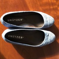 Unützer Ballerinas, Größe 37,5 hellblau Düsseldorf - Benrath Vorschau