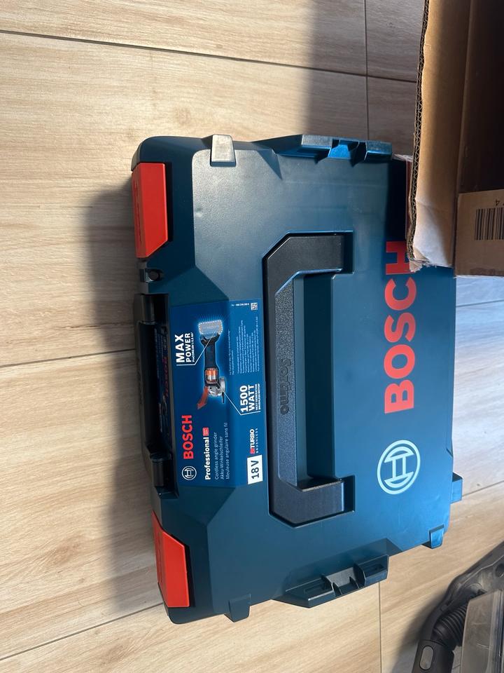 Bosch Professional BITURBO Akku-Winkelschleifer GWX 18V-15 SC in Konstanz