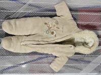 Plüsch Baby Overall Kombi Winter Jacke Anzug Schneeanzug Gr. 56 Brandenburg - Küstriner Vorland Vorschau