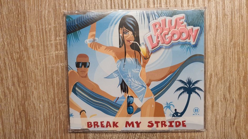 Original Maxi CD Single: Blue Lagoon - Break my stride in Lippstadt