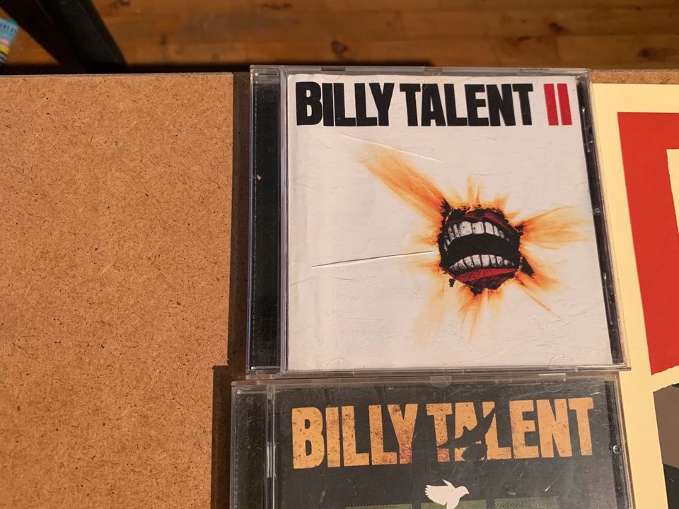 Billy Talent Signiertes Artwork Siebdruck Limitiert CD Set in Bückeburg