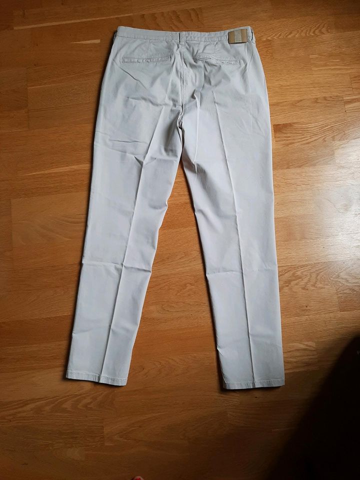 MAC schmale Stoffhose stretch, beige 38 in München