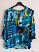 Bluse von Cecil Gr. L blau-bunt wording Hessen - Mengerskirchen Vorschau