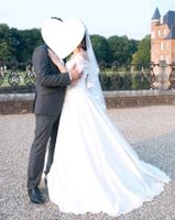 Zeitloses, elegantes Brautkleid in Elfenbein/Ivory Nordrhein-Westfalen - Weeze Vorschau