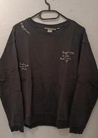 H&M Pullover schwarz mit coolen Stickereien, Gr.M Sachsen - Sehmatal-Cranzahl Vorschau