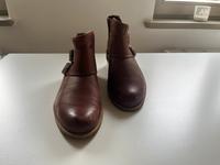 TIMBERLAND Lederschuh Bootie Gr.38 caramel braun mit 2 Schnallen Potsdam - Babelsberg Nord Vorschau