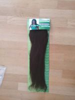 Echthaar Extensions Haarclips Clip-in Haarteil dunkelbraun Baden-Württemberg - Schwetzingen Vorschau