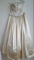 Hochzeitskleid / Ballkleid / Abiballkleid M L 40 42 gold beige Berlin - Lichtenberg Vorschau