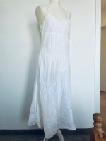 Sommerkleid Baumwolle weiß Größe M/L Sachsen-Anhalt - Muldestausee Vorschau