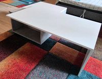 Couchtisch weis/betongrau mit Stauraum, flexible Tischplatte Nordrhein-Westfalen - Bünde Vorschau