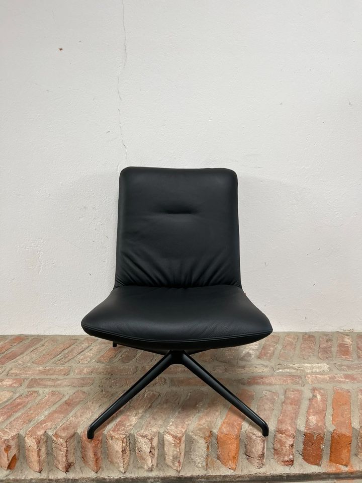 KFF LOUNGE Sessel Kunstleder Skai Sotega design schwarz in Lemgo
