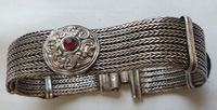 Antikes 900 Silber Armband mit Stift-Schließe 17 cm x 1,5 cm Rheinland-Pfalz - Bacharach Vorschau