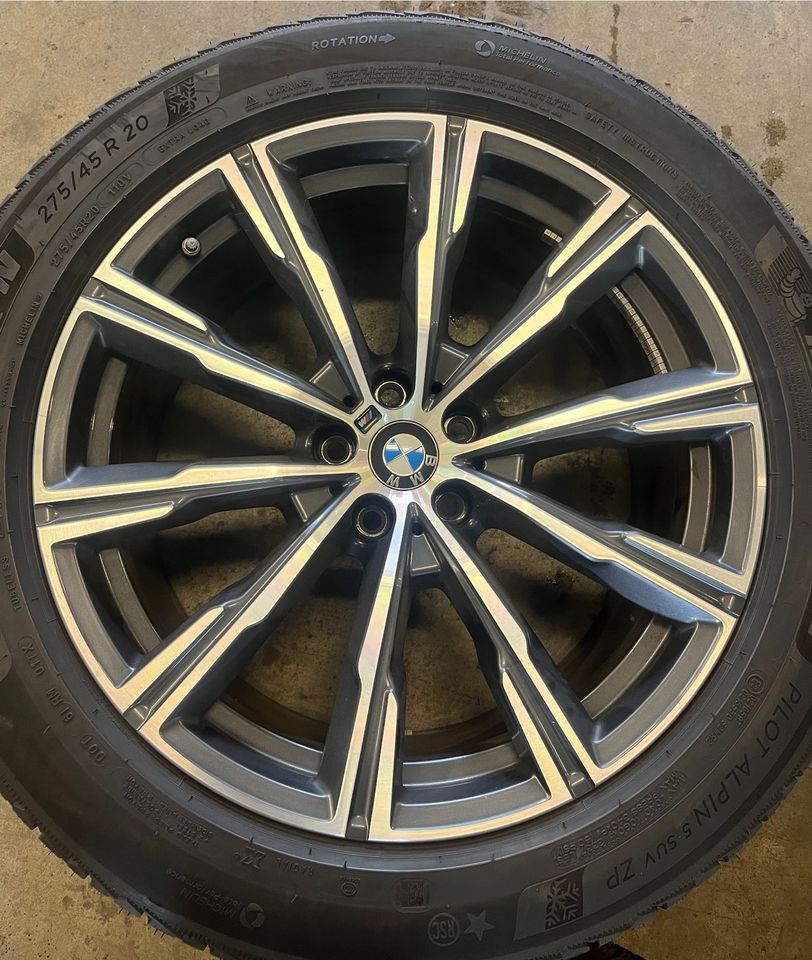 Original BMW X5 G05 X6 G06 20 Zoll Winterräder Michelin in Kamen