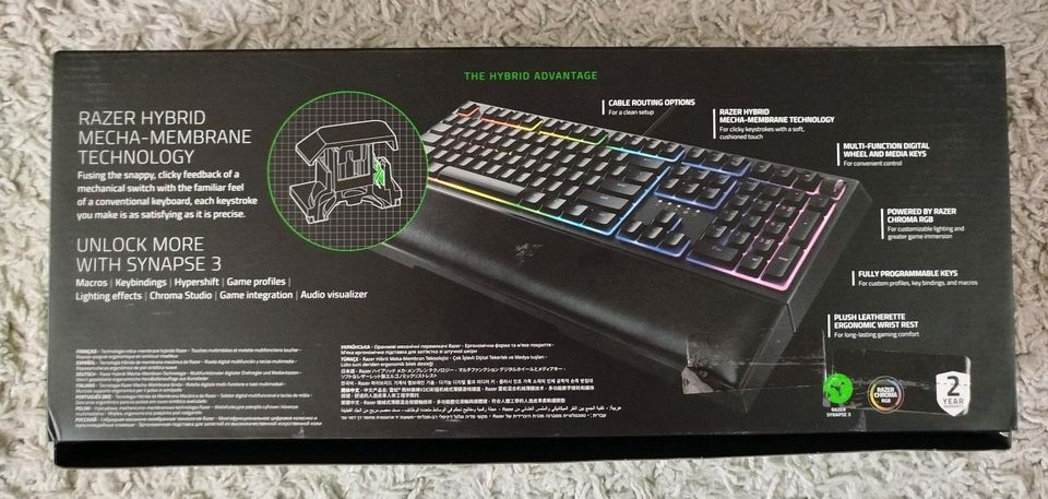 Tastatur Keyboard Razer Ornata V2 - Mecha-Membrane Gaming in Waldkraiburg