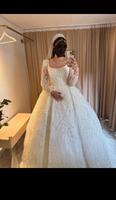 Hochzeitskleid gr  S/M mit Hochzeitskrone Baden-Württemberg - Heilbronn Vorschau
