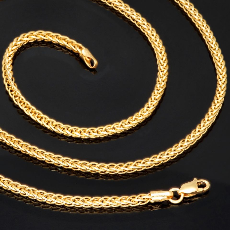 Fuchsschwanzkette Goldkette Halskette 585 14K ECHT GOLD 2mm 60cm Kette Halskette NEU Schmuck Massiv Goldschmuck Viele weitere Angebote mit Finanzierung Ratenzahlung im Shop sensburg-aurum in Berlin