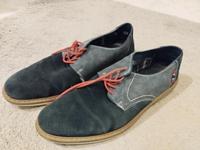 Herren Rieker Wildleder Schnürr Schuhe blau Gr 45 Top Zustand Bayern - Unterdietfurt Vorschau
