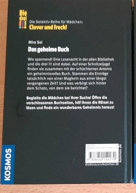 Die drei !!! Das geheime Buch in Pfeffenhausen