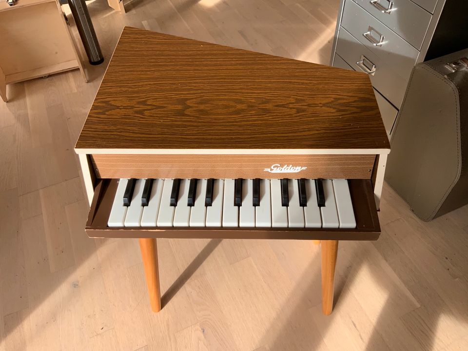 Toypiano Kinderklavier Flügel Goldon DDR Rarität in Heidelberg