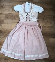 Dirndl weiß rosa mit Blumen Größe 40/42 Niedersachsen - Grünendeich Niederelbe Vorschau