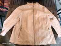 Beige used Kunstleder Jacke Damen gr 54 Rheinland-Pfalz - Weilerbach Vorschau