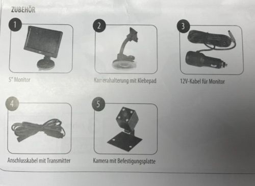 Auto XS Rückfahrkamera Einparkkamera Drahtlose Backup Kamerasys. in Kiel