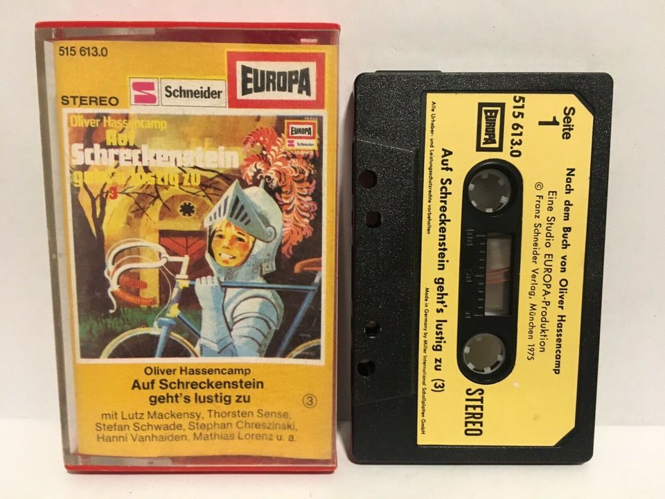 Auf Schreckenstein geht’s lustig zu, Kassette Tape in Hamburg