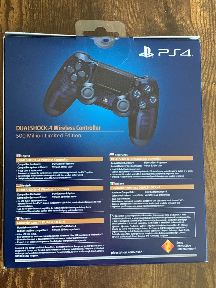 500 Million Limited Edition PS4 Controller >NEU< OVP Versiegelt in München